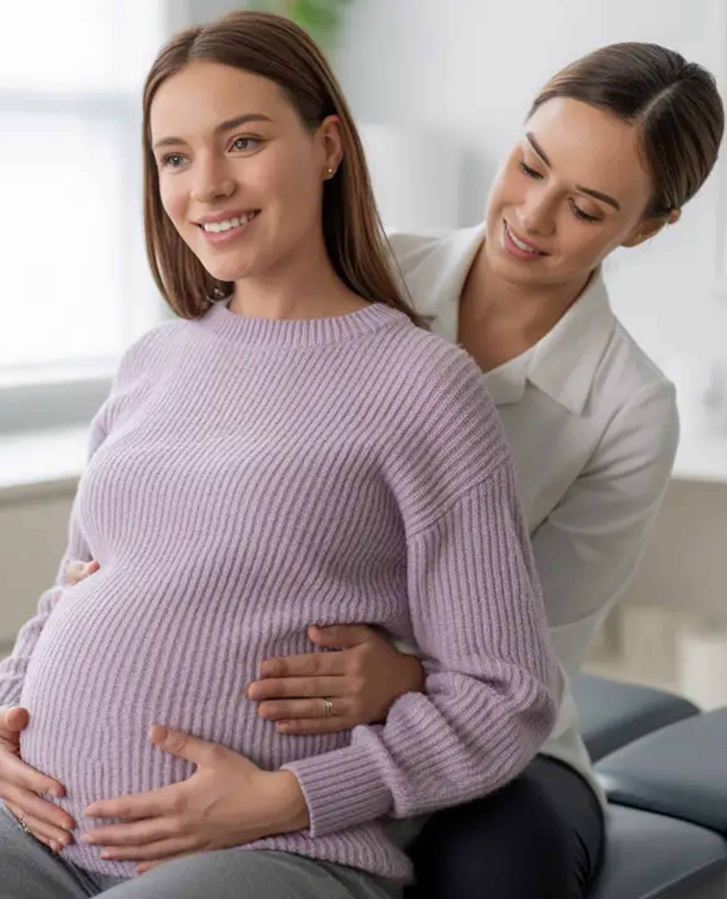 Encourages Optimal Fetal Positioning