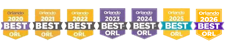 Winter Park Chiropractic Best Choice Awards Badges